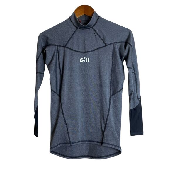 NWT! Gill grey men’s long sleeve rash guard. Size xs - Picture 1 of 8